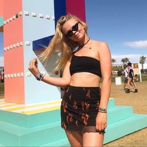 Urban Outfitters Fire Skirt